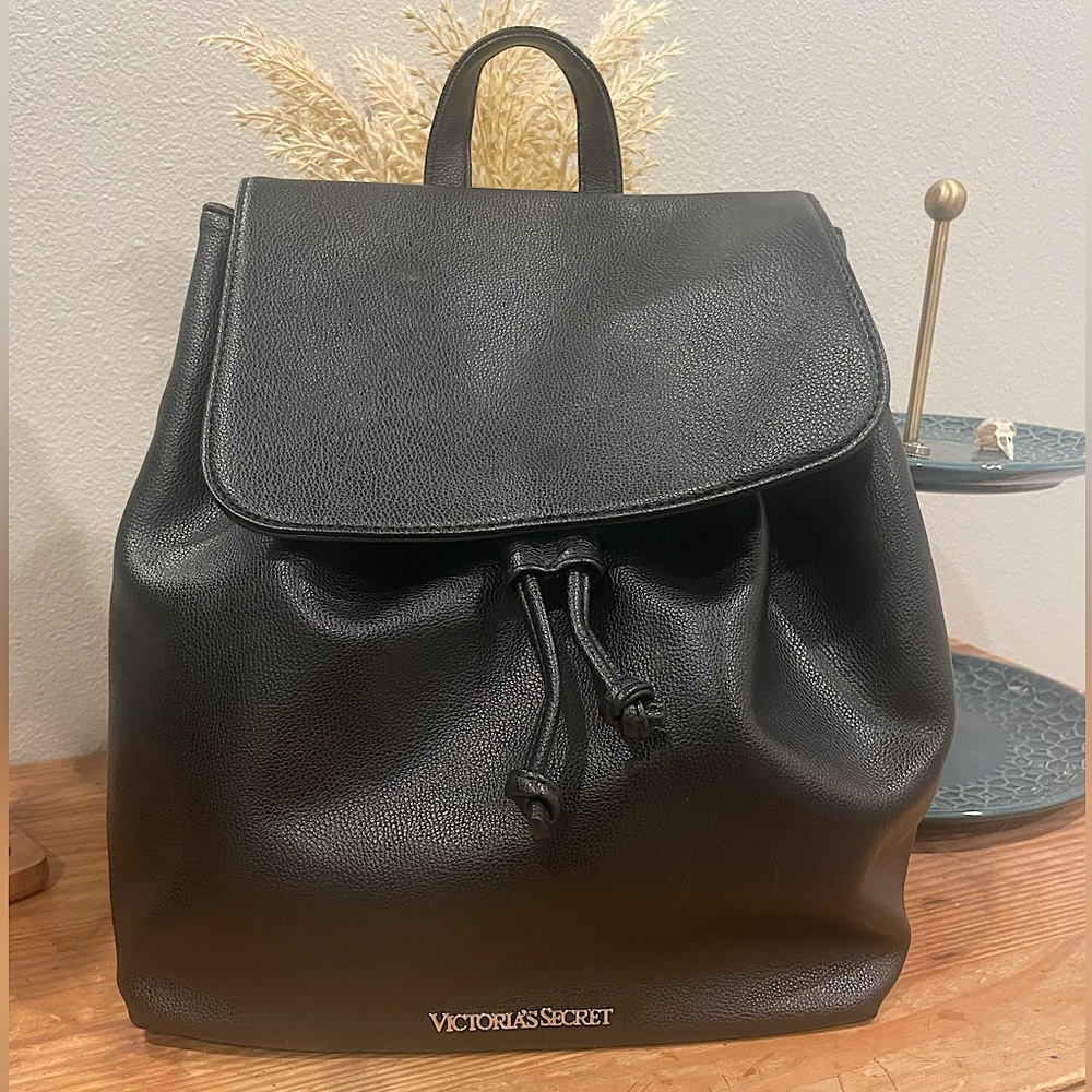 Victorias Secret Faux Leather Backpack